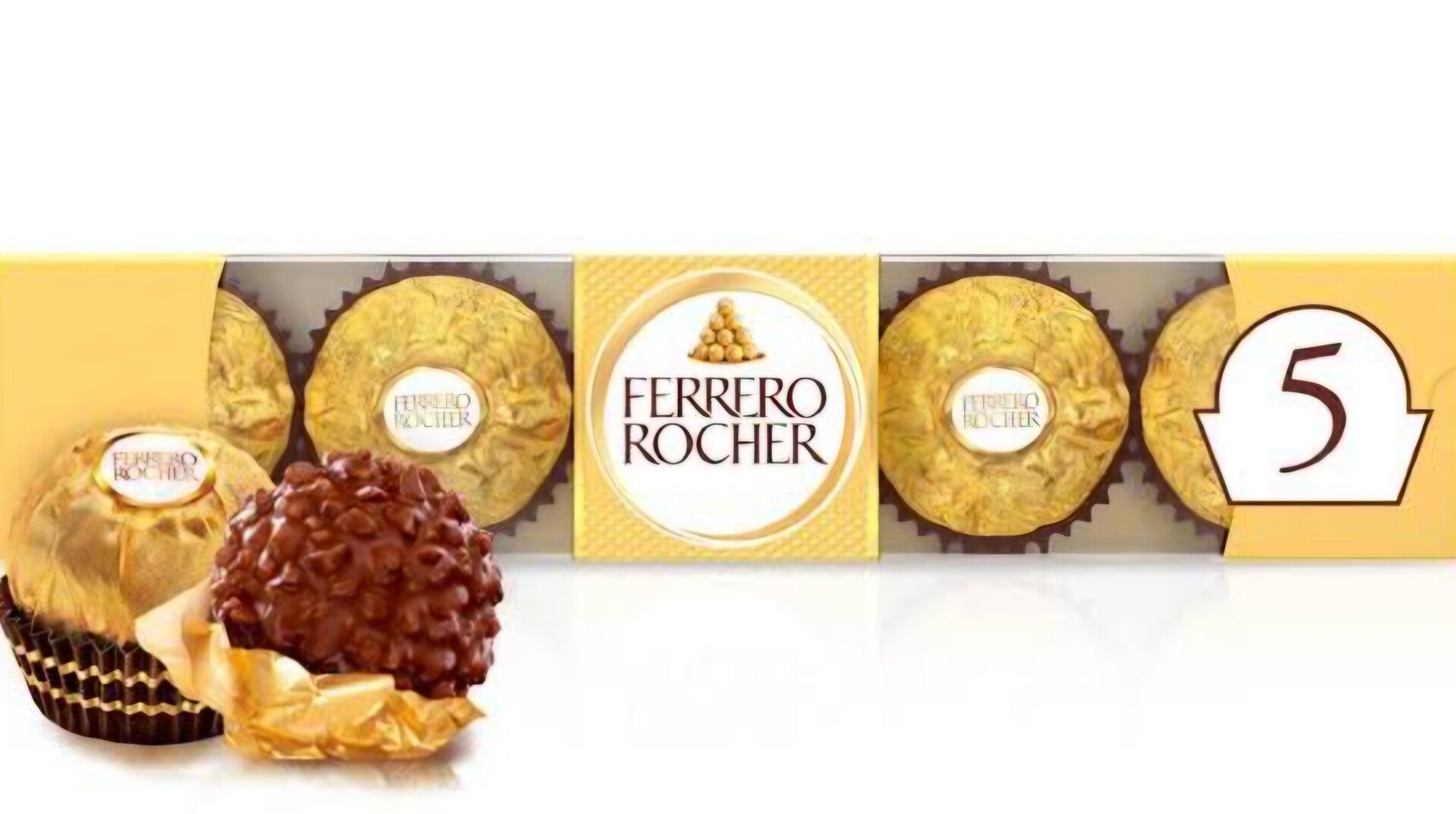 Golden Indulgence – Ferrero Rocher 5-piece Gift Pack