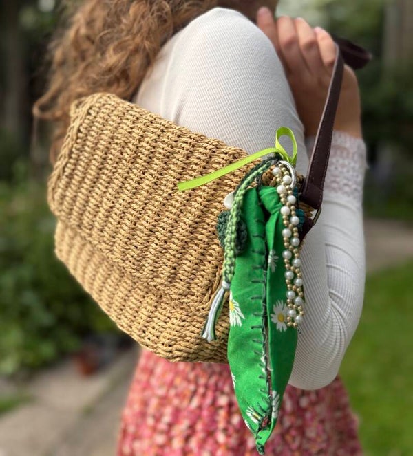 Fleurige sleutelhanger