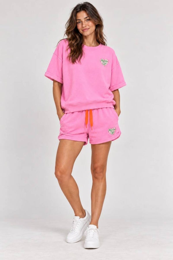 Hele mooie set matcha club roze
