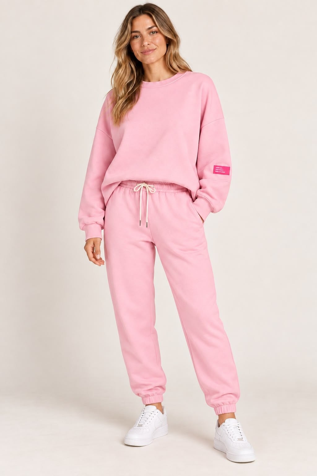 roze huispak met fushia label 54