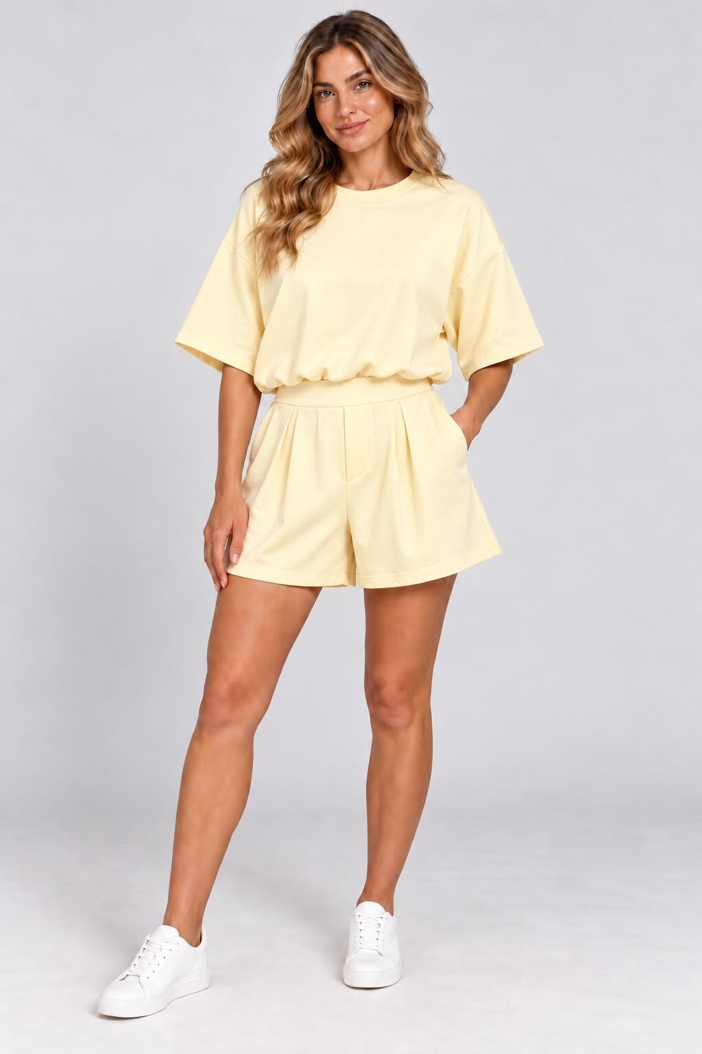 Mooie crop set geel