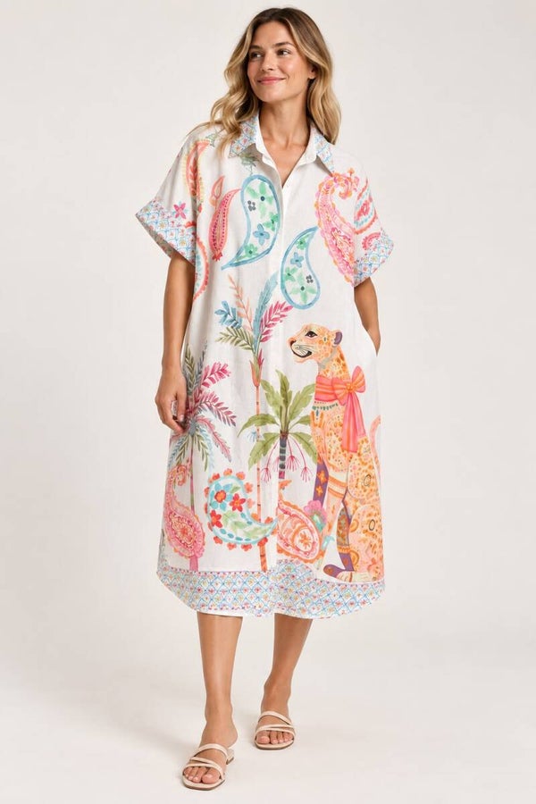 Super leuke jurk met print