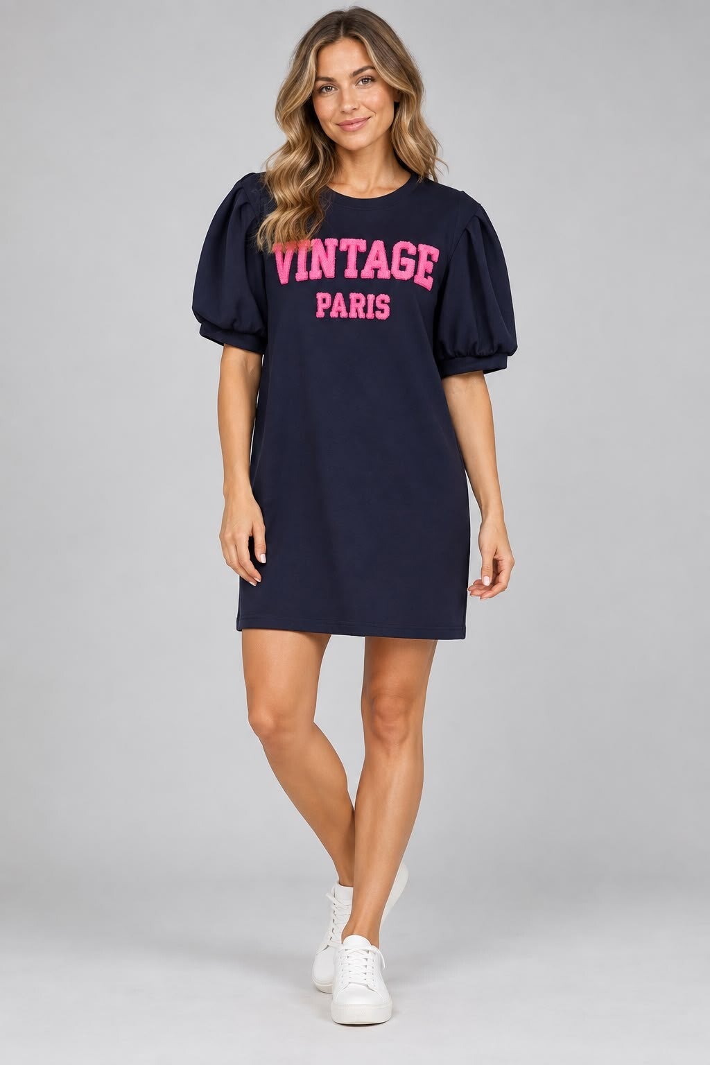 Super mooi kleed vintage blauw