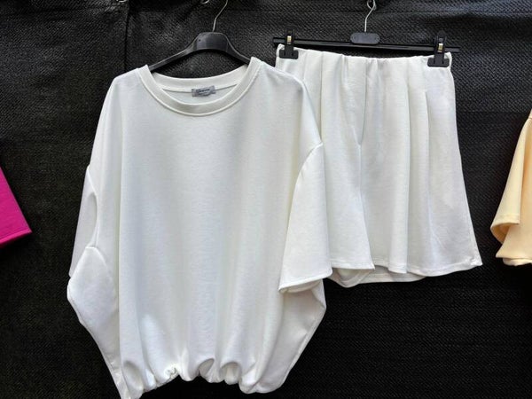 Mooie crop set wit