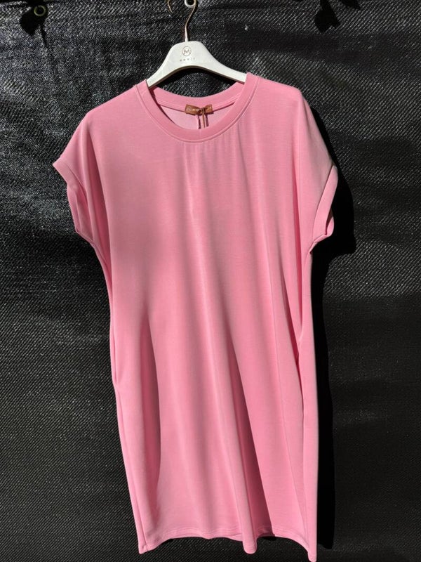 Jurk kort mooij licht roze