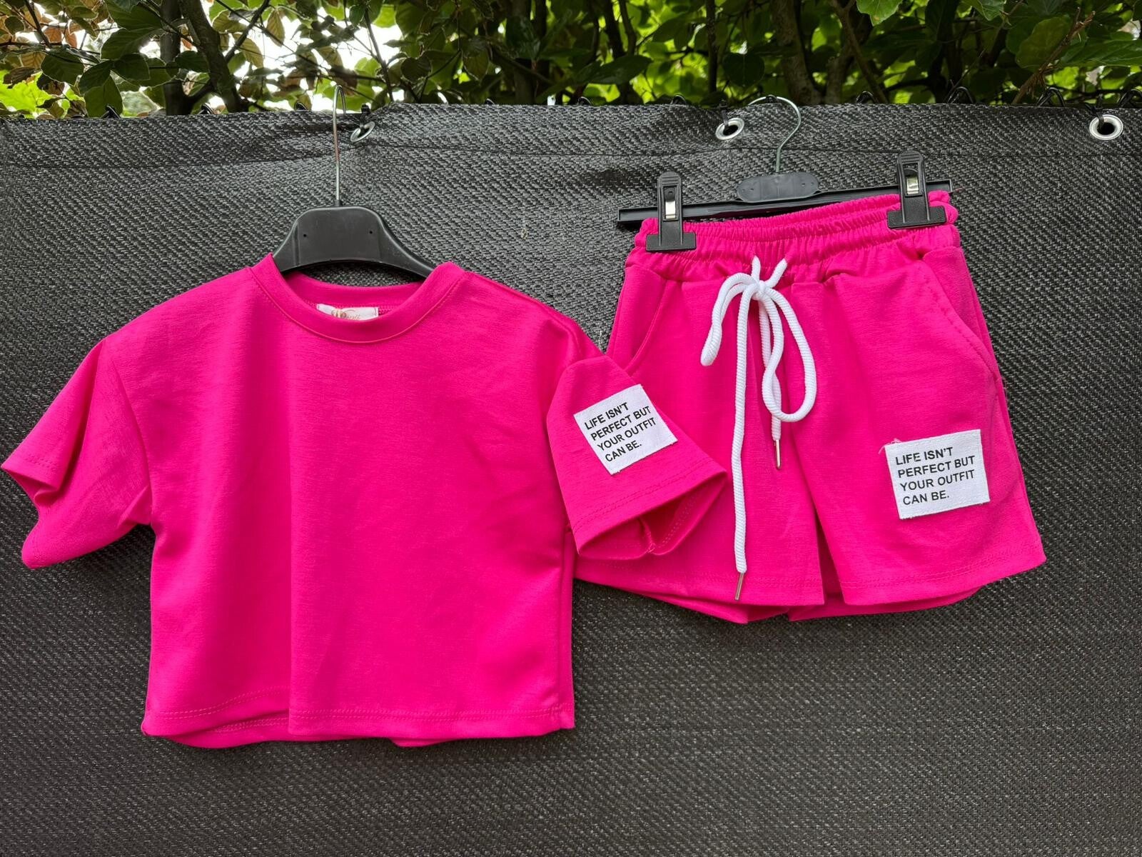 trendy set meisjes roze