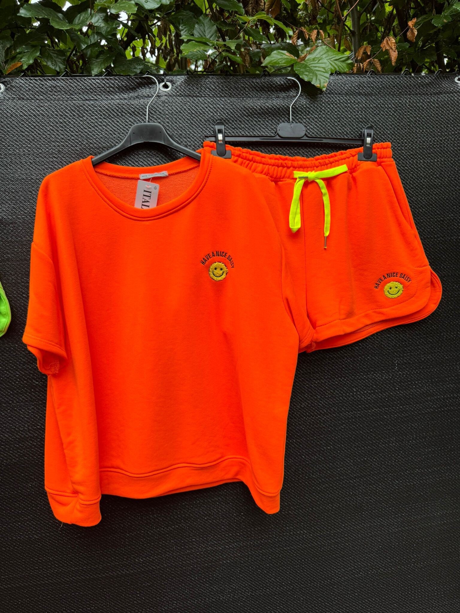Oranje neon set