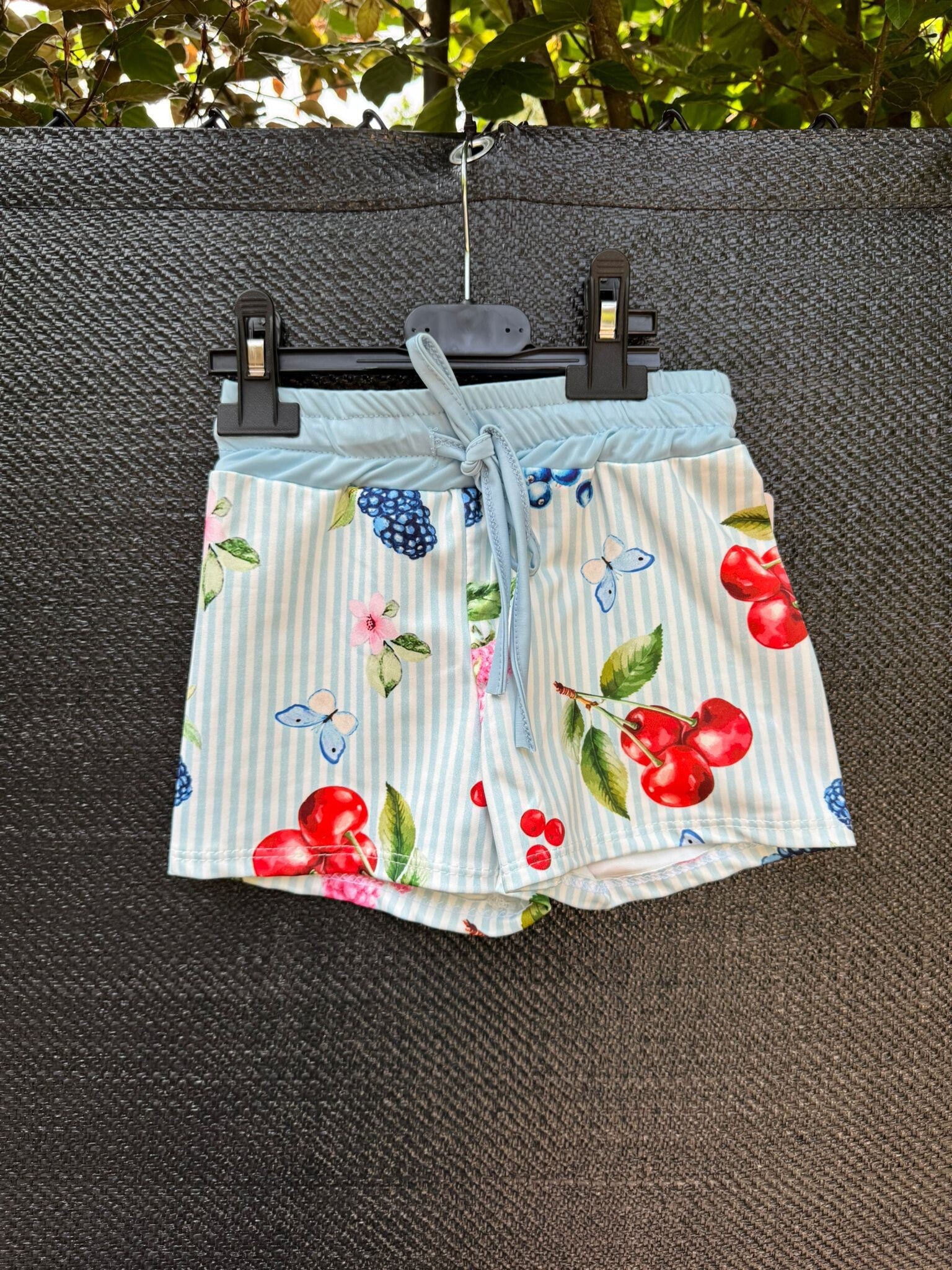 zwembroek fruit blauw