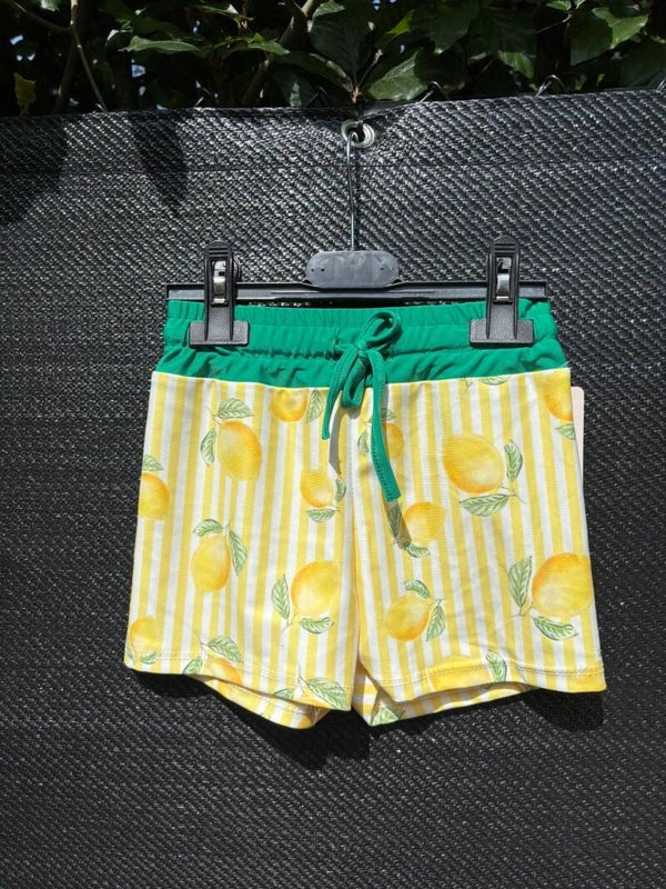 zwembroek citroen groen