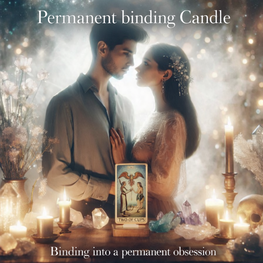 PERMANENT LOVE BINDING/ OBSESSION CANDLE.