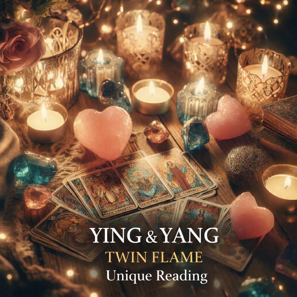 PRIVATE YING & YANG UNIQUE  READING TWIN FLAME.