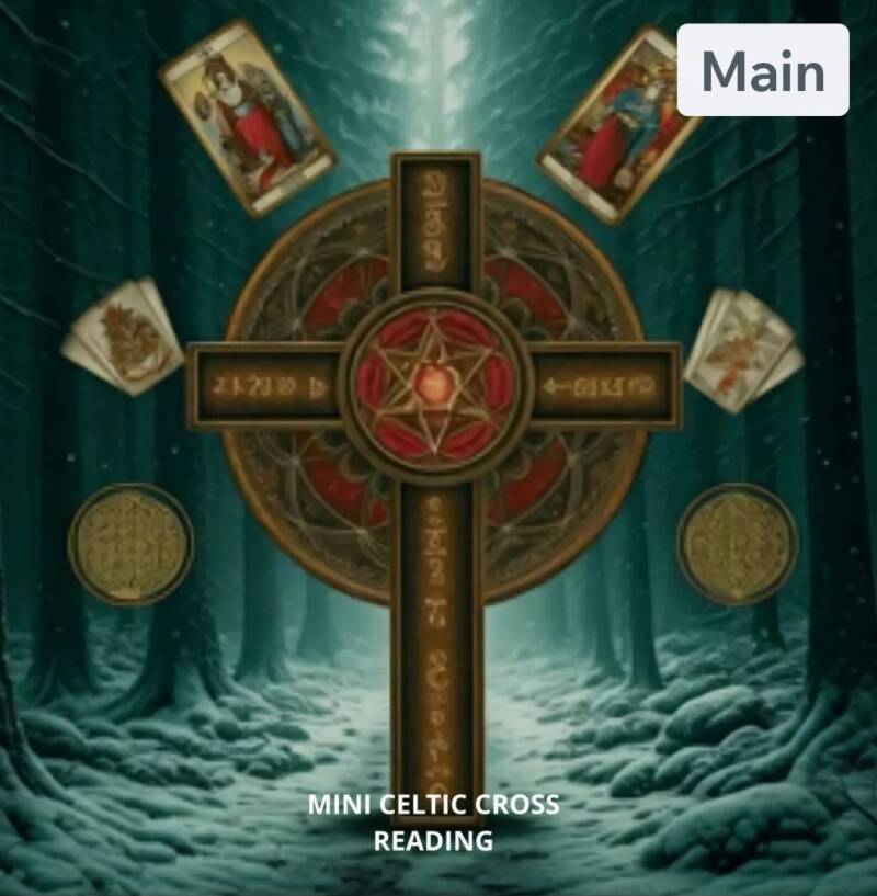 PRIVATE MINI CELTIC CROSS READING