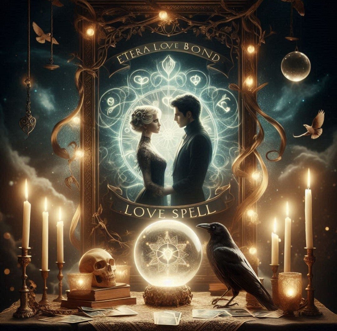 ETERNAL BOND LOVE SPELL CANDLE.