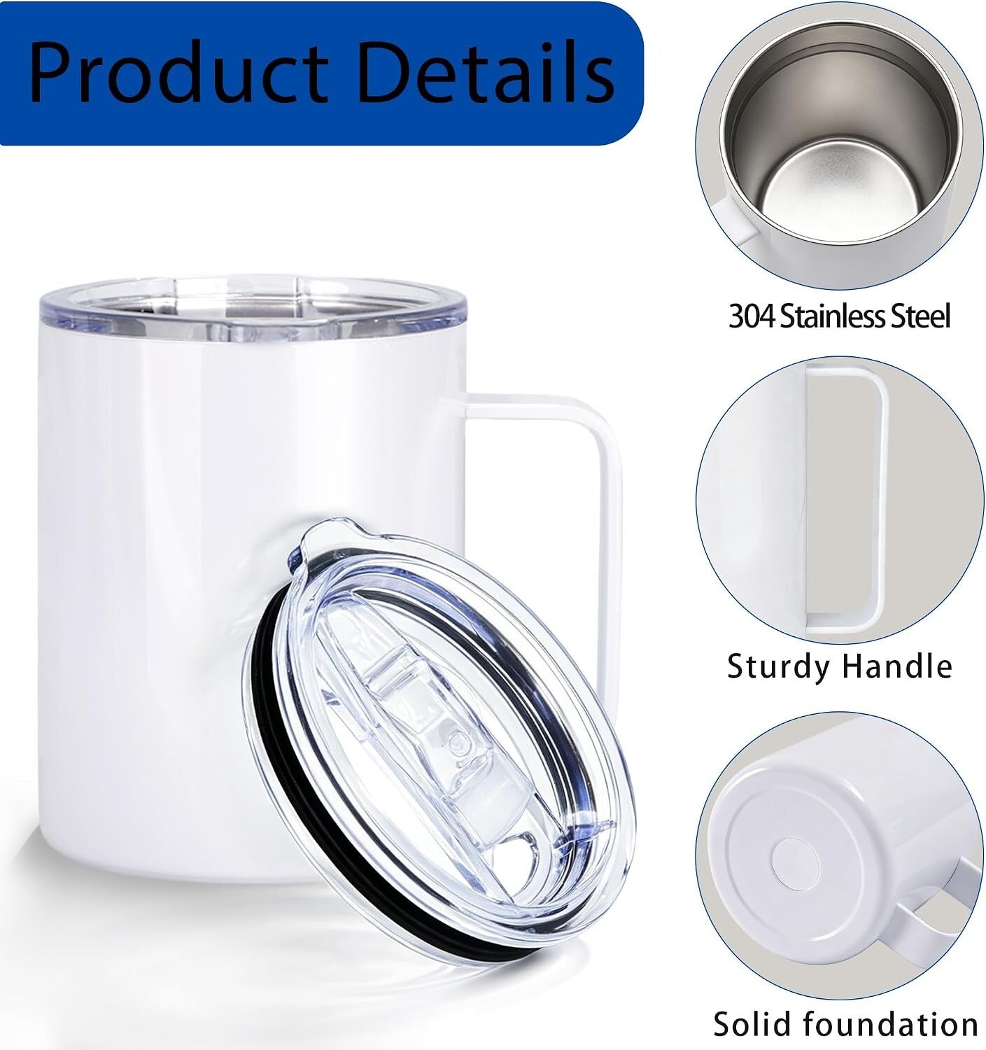 Customize your 12oz Stainless Steel Coffee Mug