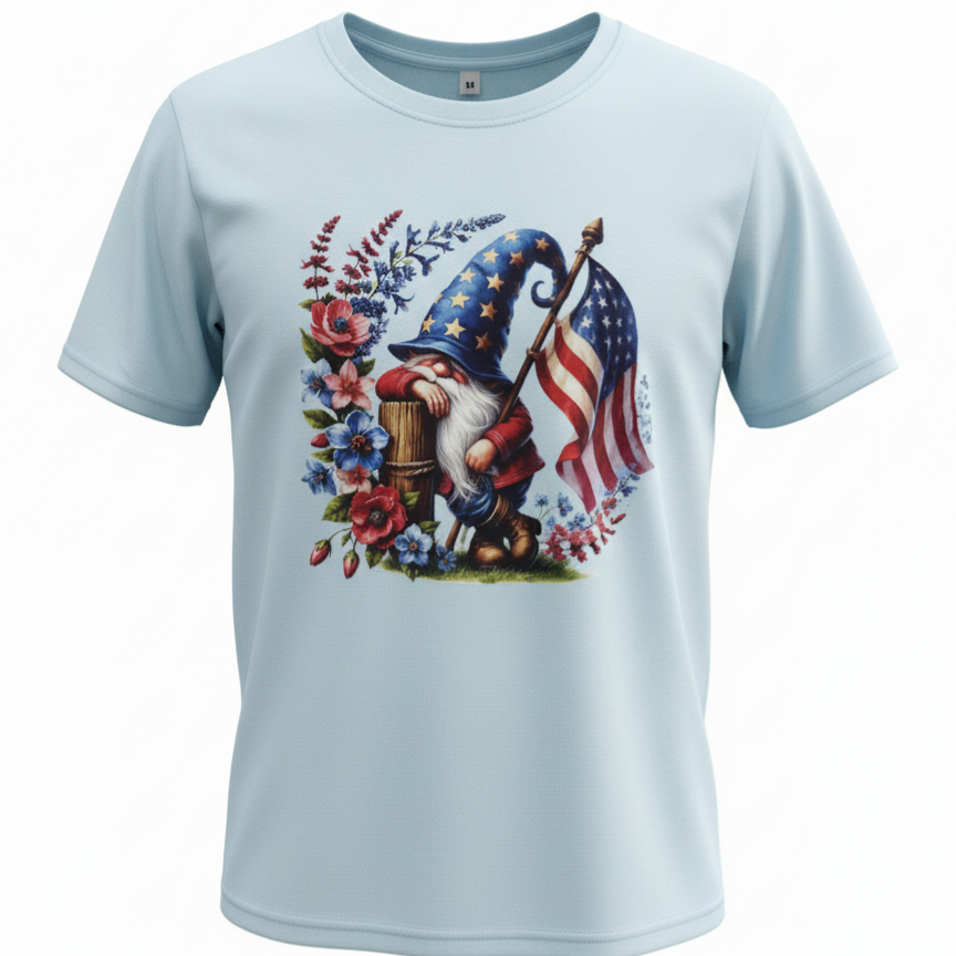 Patriotic Gnome T-shirt