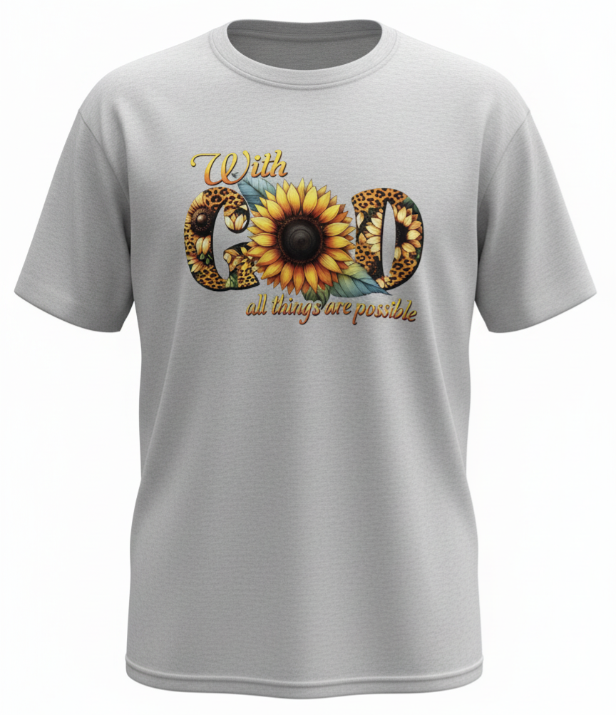 With God all things are possible T-Shirt