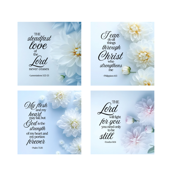Daily Devotion Coaster set of 4