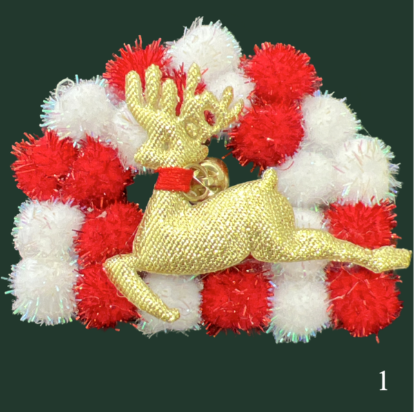 Small Christmas Brooch Pins