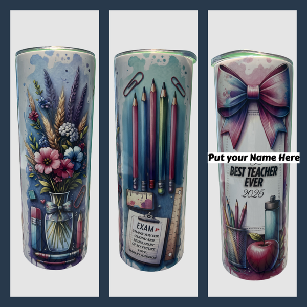 "Express yourself with 29 designs to choose from for your 20oz tumbler!