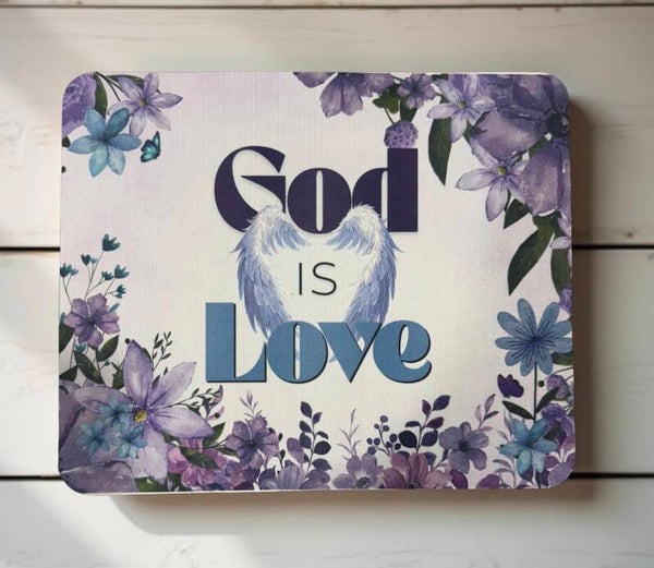 God is Love Mouse Pad