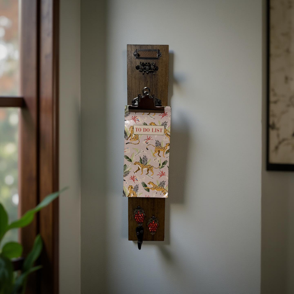 To do list with Board & Key Holder "Owls"