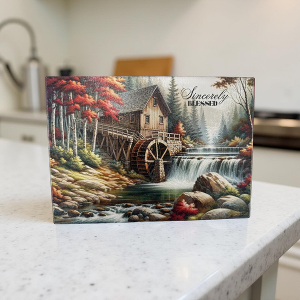 Simply Beautiful Tempered Glass Cutting Board
