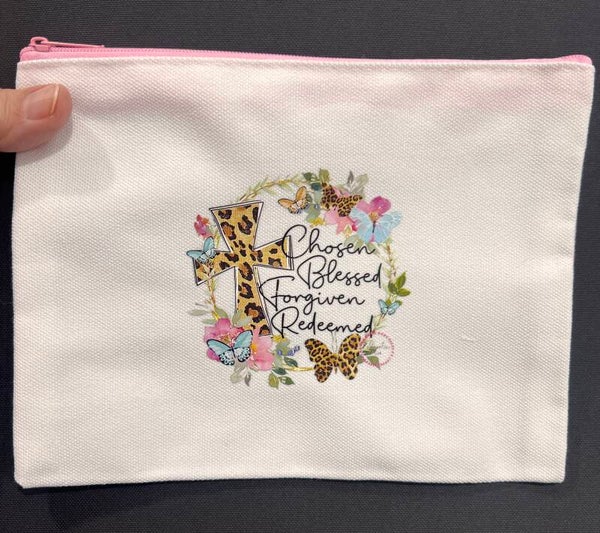 Canvas Zipper Pouch "Chosen"