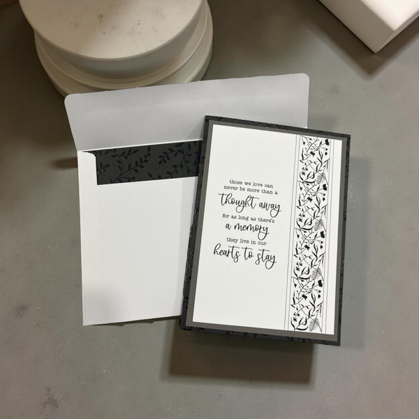 Those we love Sympathy Card