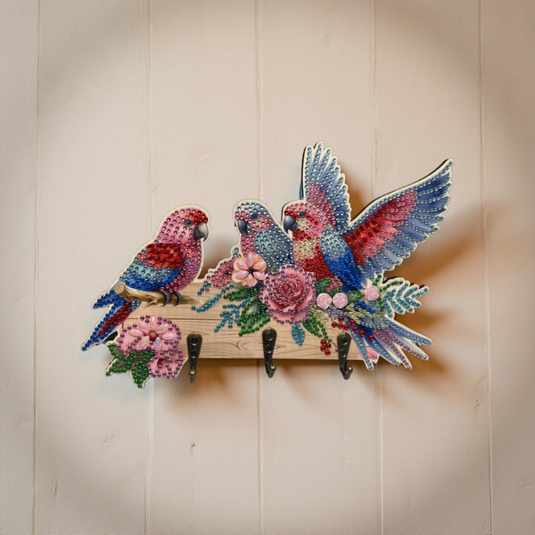 3 Little Birds Key Holder