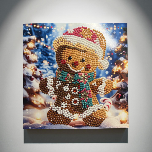 Ginger Bread Man Christmas Card