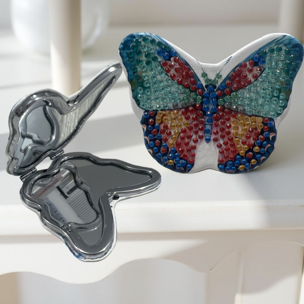 Butterfly Mirror with Bling