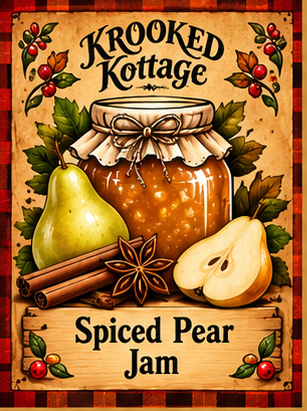 Spiced Pear Jam- Signature Series