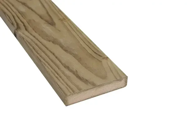 Geïmpregneerd vuren plank geschaafd 18 x 95 MM