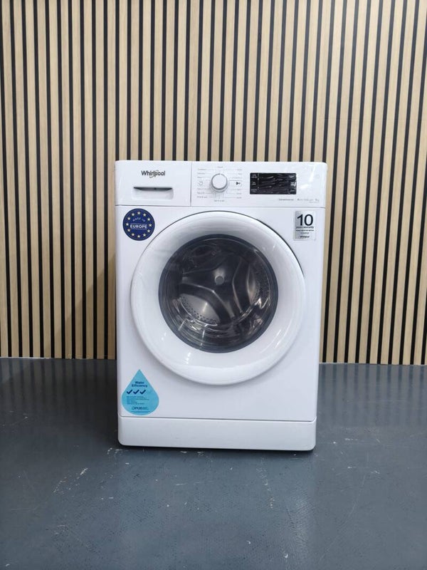 WHIRLPOOL 9KG FRONT LOAD WASHING MACHINE  MODEL: FWG91284W