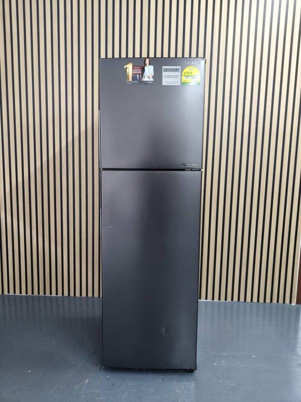 SHARP 253L 2-DOOR REFRIGERATOR FRIDGE Model: SJ-RF25E-DS