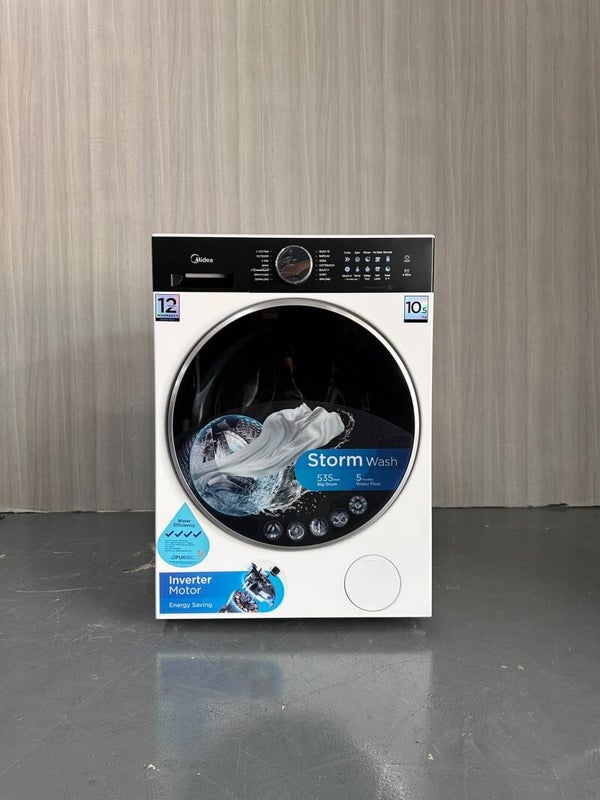 MIDEA 10.5kg Front Load Washing Machine Washer  Model: MF210W105WB