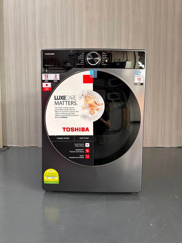 TOSHIBA 10kg Heatpump Dryer Model: TD-T25BS110HWS (MG)