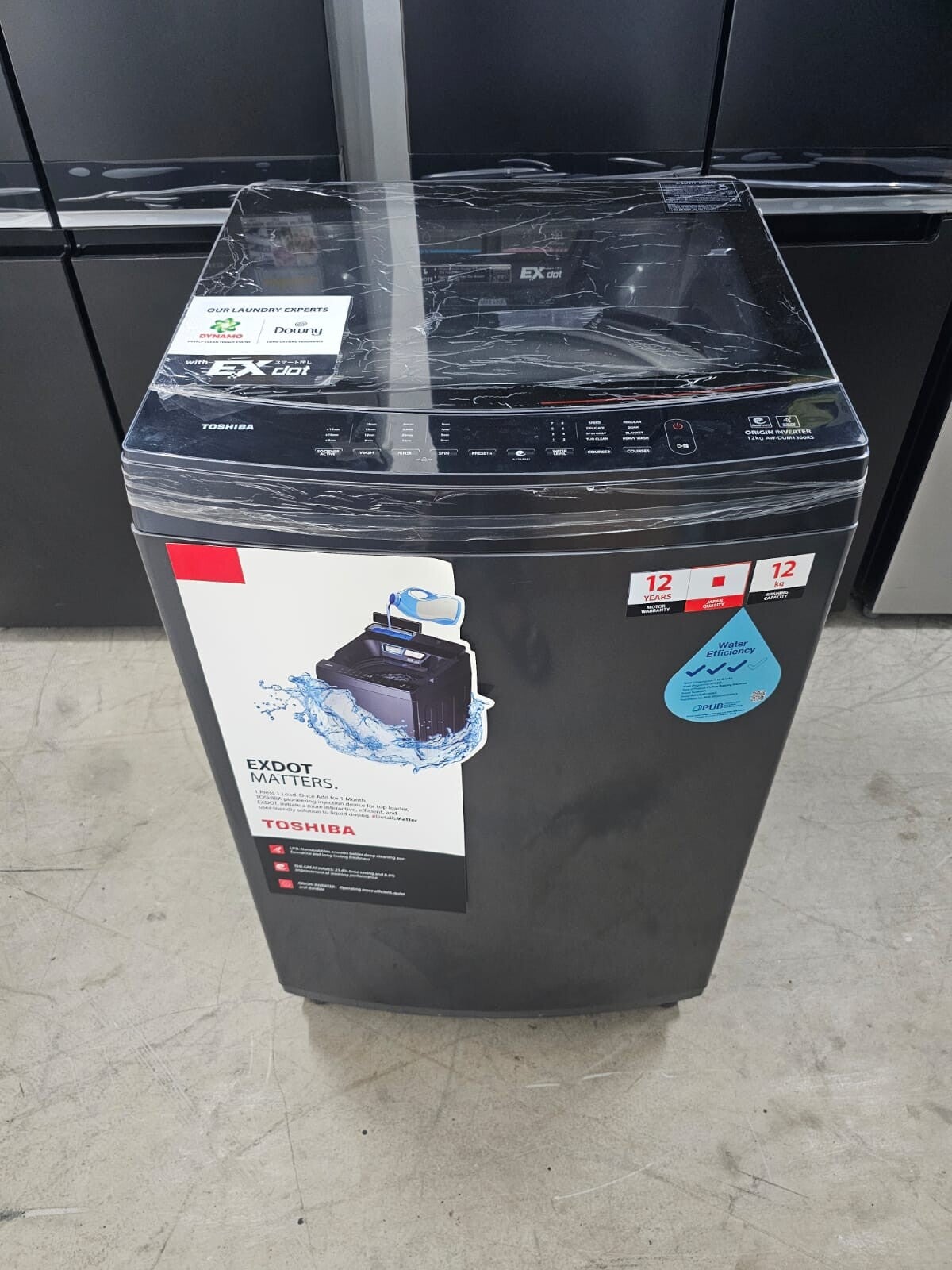 DISPLAY SET - TOSHIBA 12KG TOP LOAD WASHING MACHINE