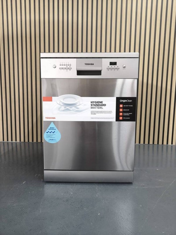 TOSHIBA DISHWASHER 14 PLACE  Model: DW-14F7(SS)-SG