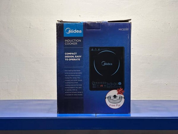 MIDEA Induction Cooker 2000W ( Black ) Model : MIC2233