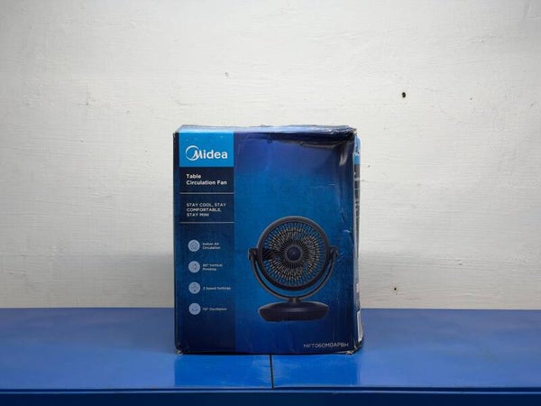 MIDEA 6Inch Air Circulation Fan Black Model : MFT060MOAPBH