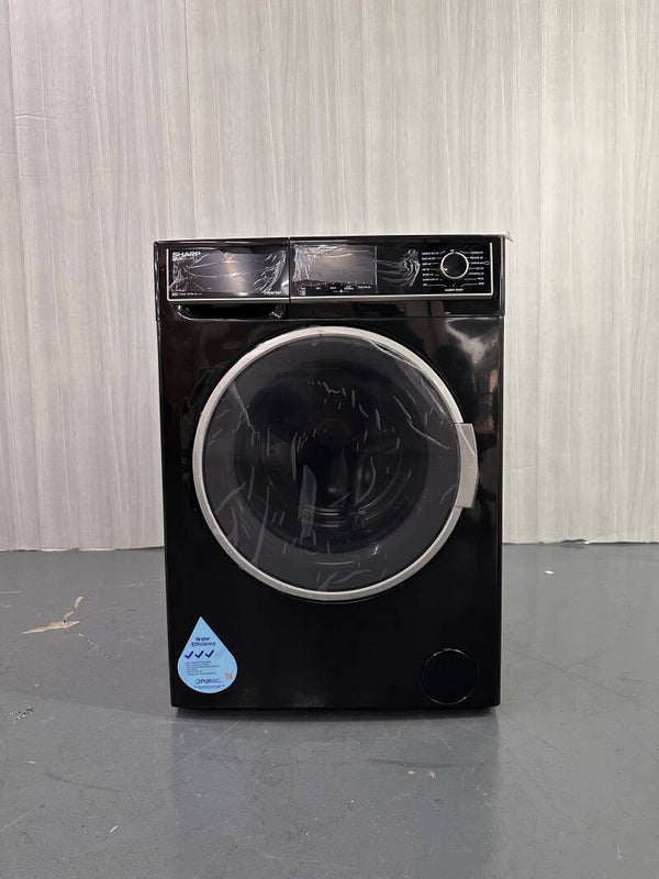 SHARP 9KG FRONT LOAD WASHING MACHINE WASHER  Model: ES-FW914BL