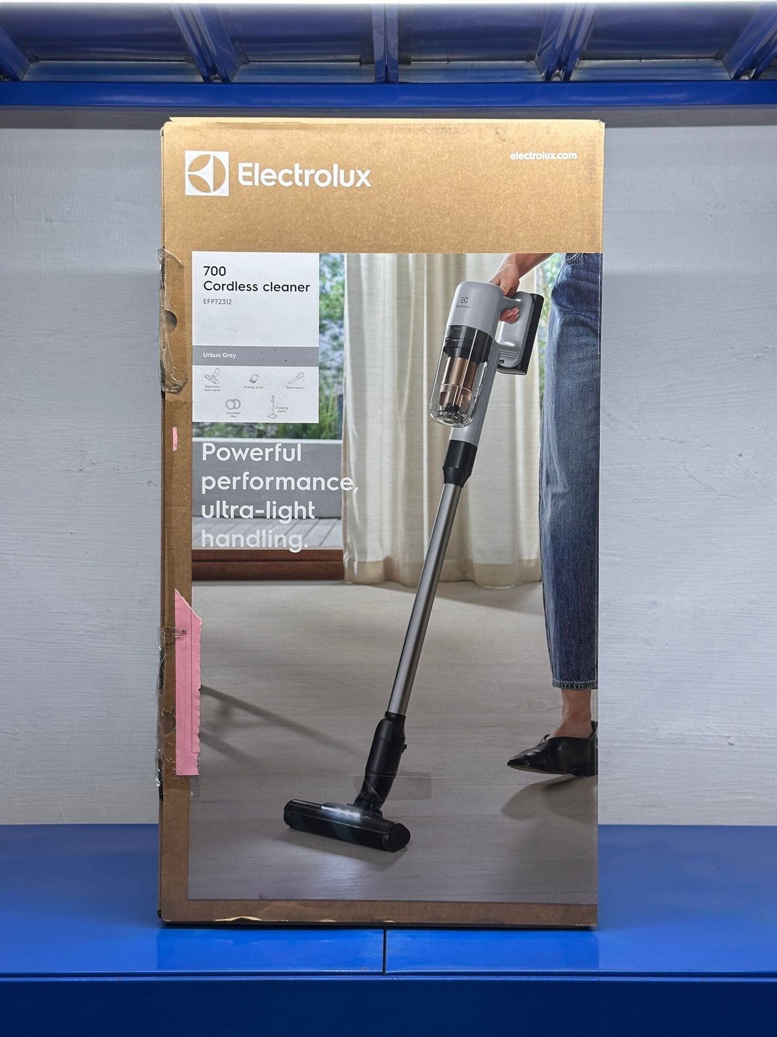 ELECTROLUX 700 HEPA Cordless Vacuum Cleaner 21.6V - Grey Model : EFP72312
