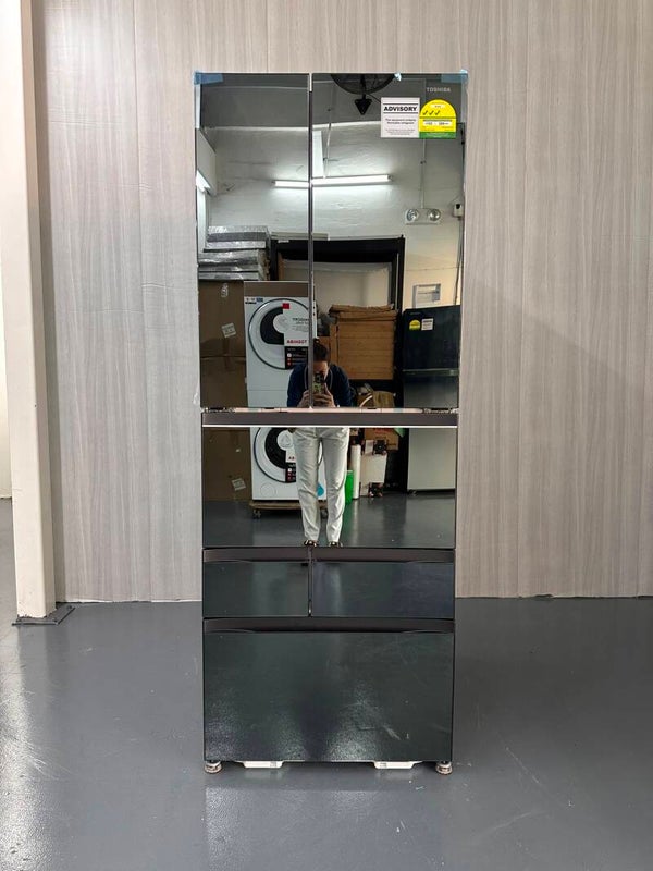 TOSHIBA 588L MULTI DOOR FRIDGE 3 TICKS Model : GR-RM631WE-PGX(B1)