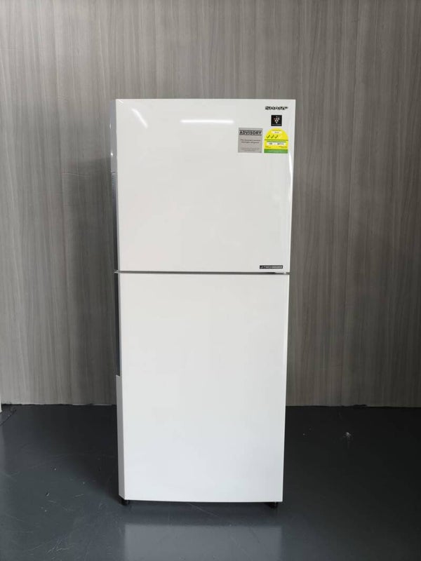 SHARP 427L TOP MOUNT REFRIGERATOR FRIDGE  Model: SJ-RF43E-WH