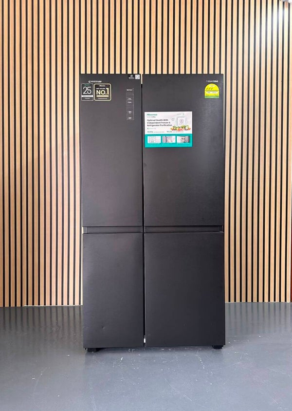 HISENSE 653L SBS Refrigerator | Durable Inverter | Metal-Tech Cooling