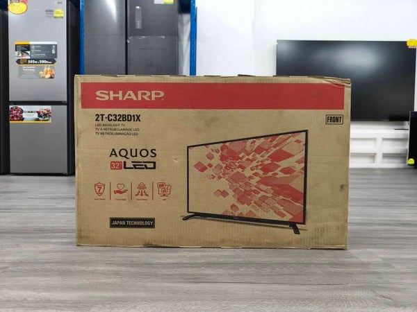 SHARP 32" HD Led Tv Model: 2T-C32BD1X
