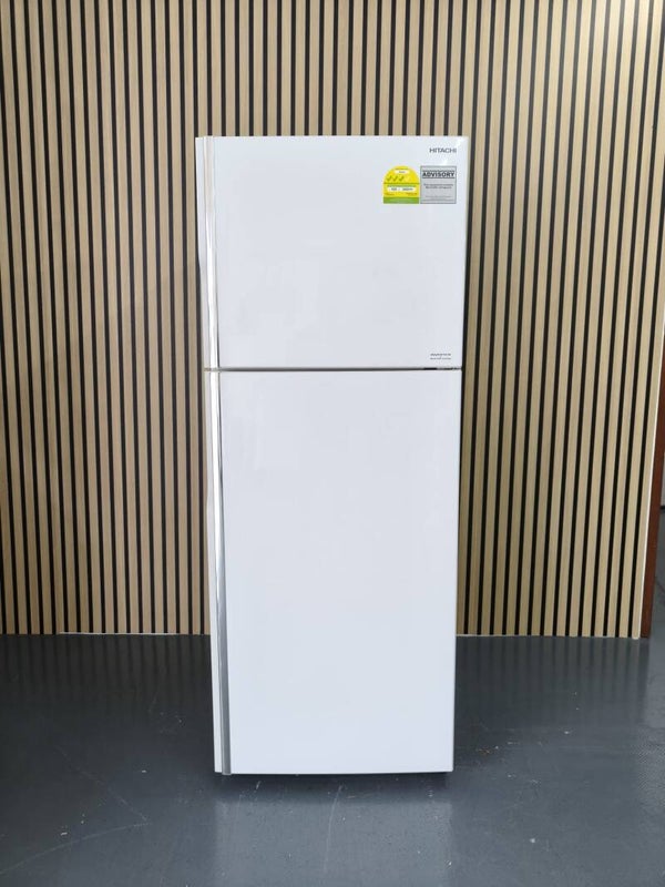 HITACHI 408L 2 Door Top Freezer White Fridge Refrigerator Model: R-VX480PMS9