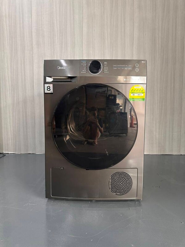 USED MIDEA 8kg Heatpump Dryer  Model: MD200H80W