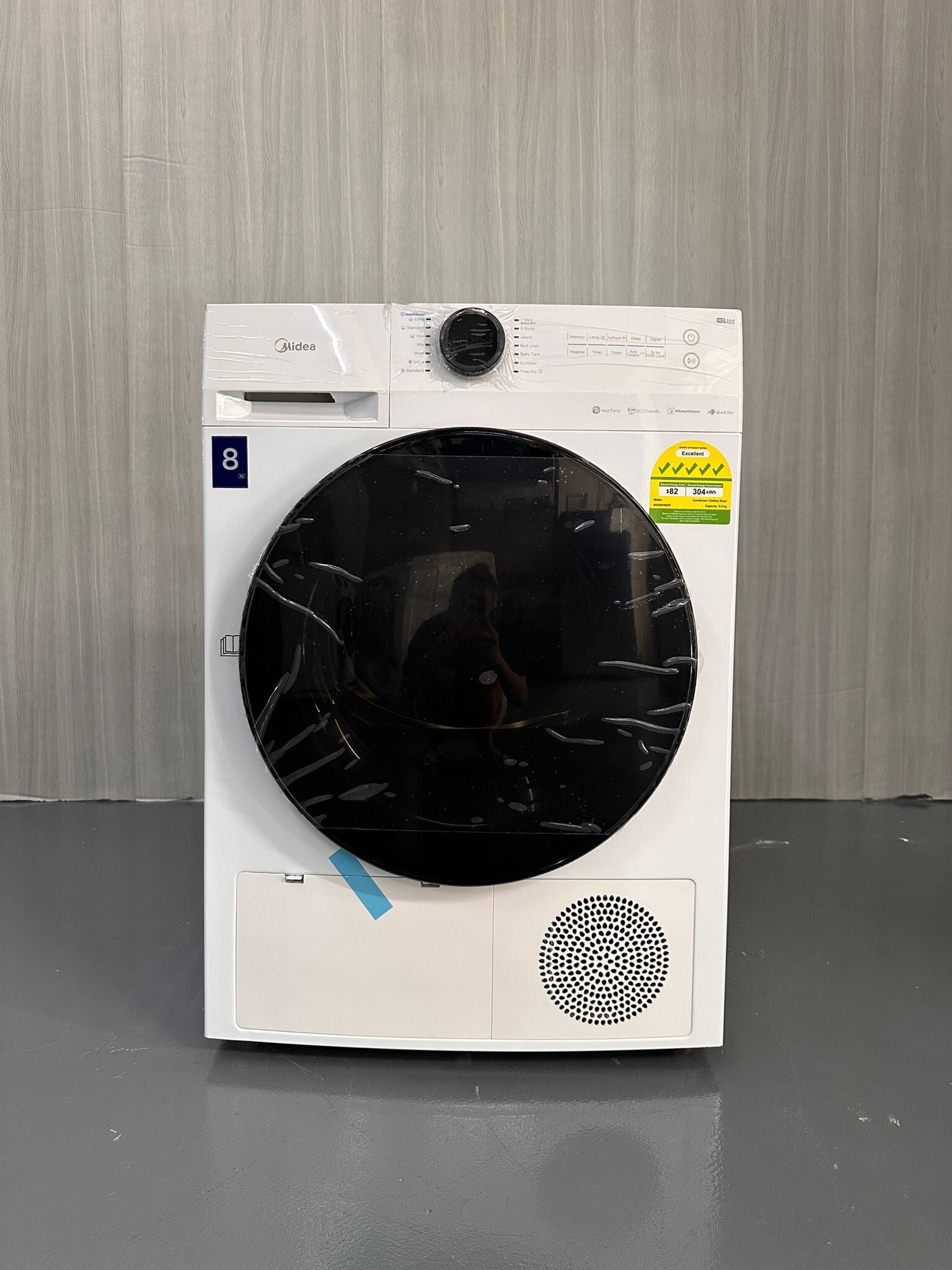 MIDEA 8kg Heatpump Dryer  Model: MD200H80W
